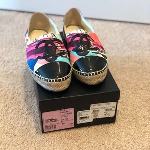 chanel espadrilles barneys